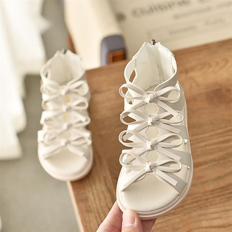 Stylish High-Tops Girls' Roman Gladiator Summer Sandals