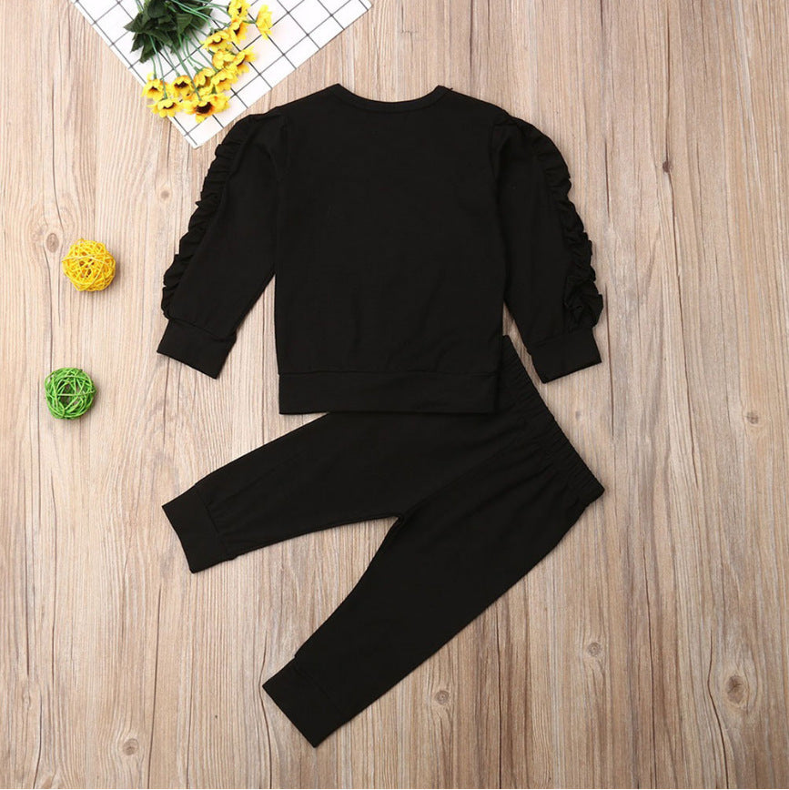 Adorable Baby Ruffles Jumper Set