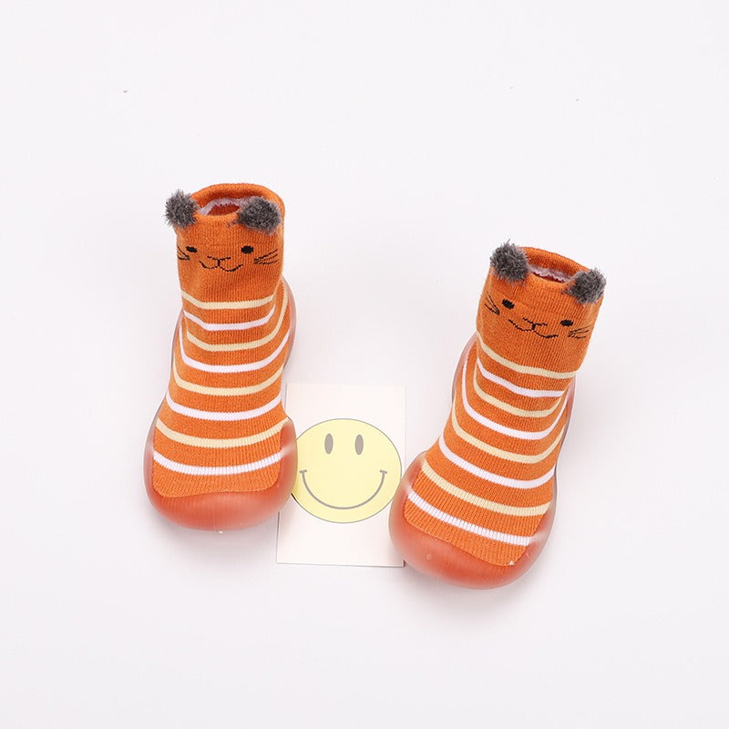 Baby's Cartoon Soft Sole Anti-Slip Knitted Socks