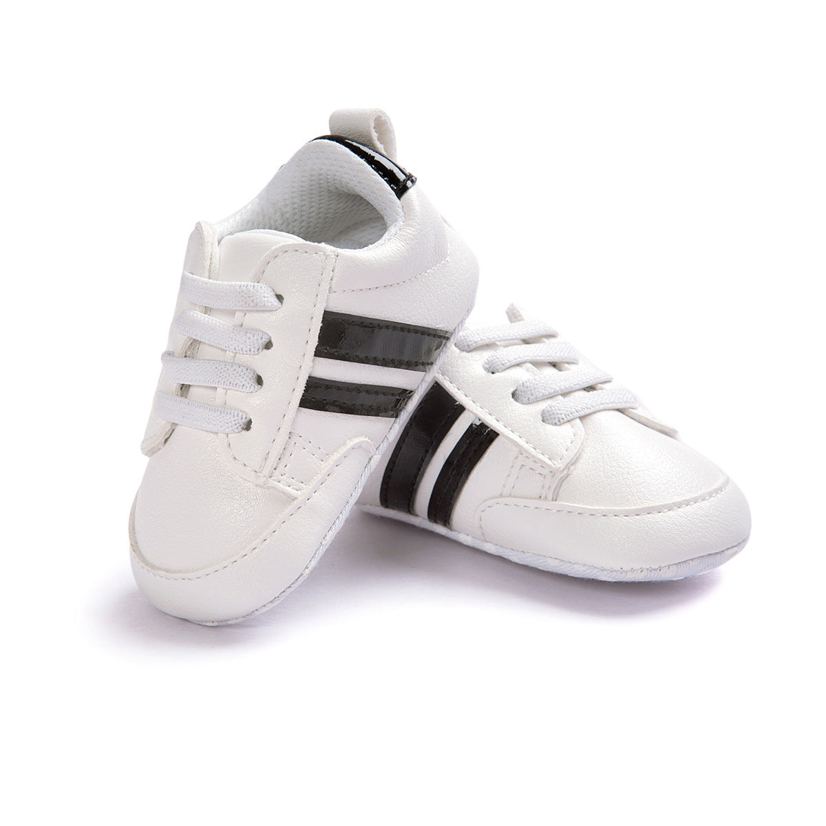 Soft PU Leather Baby Moccasins Non-slip Infant Shoes