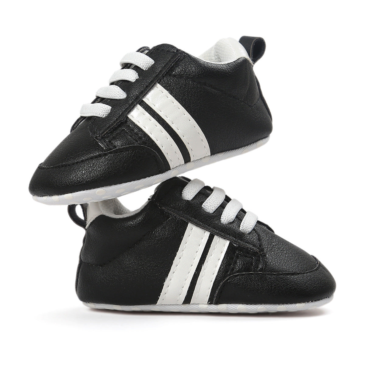 Soft PU Leather Baby Moccasins Non-slip Infant Shoes
