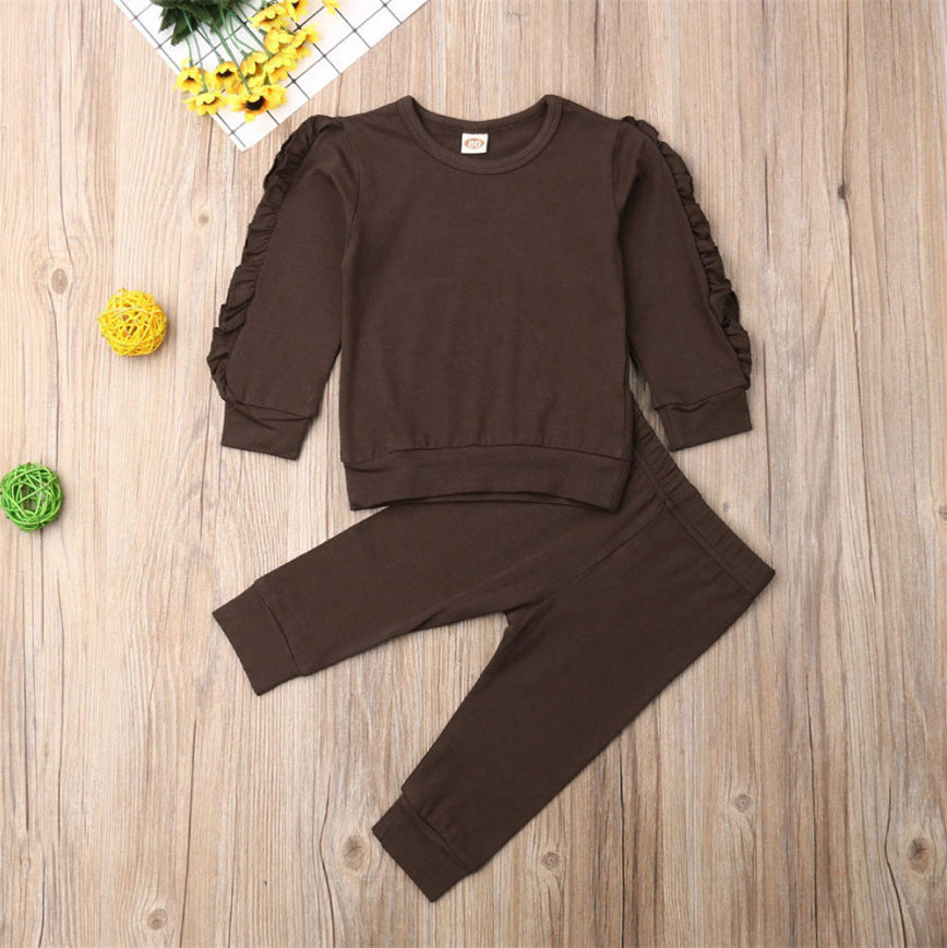Adorable Baby Ruffles Jumper Set