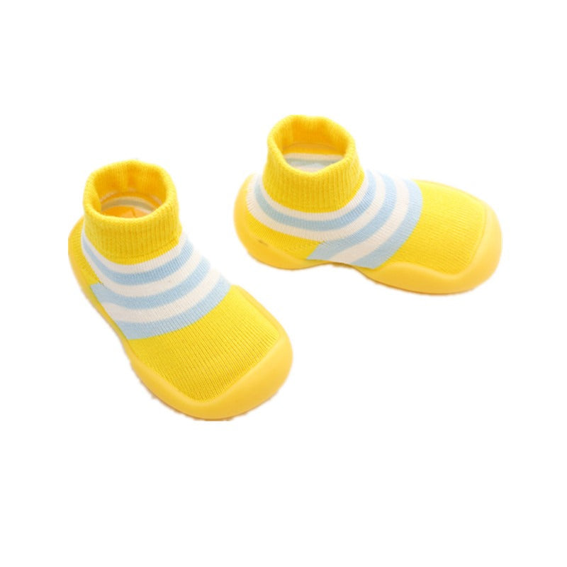 Cotton Rainbow Baby Anti-Slip Socks