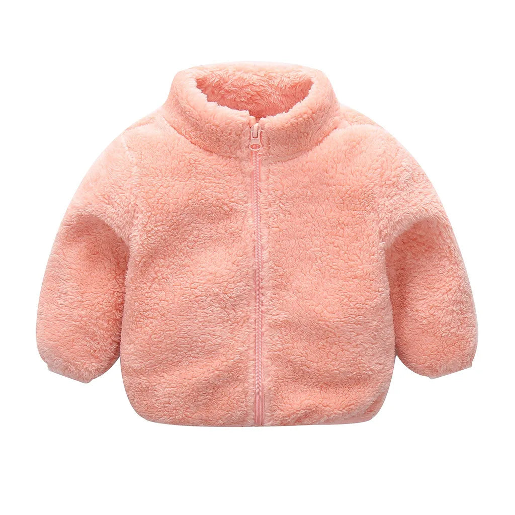 Cozy Zip Fleece Coat for Boys & Girls