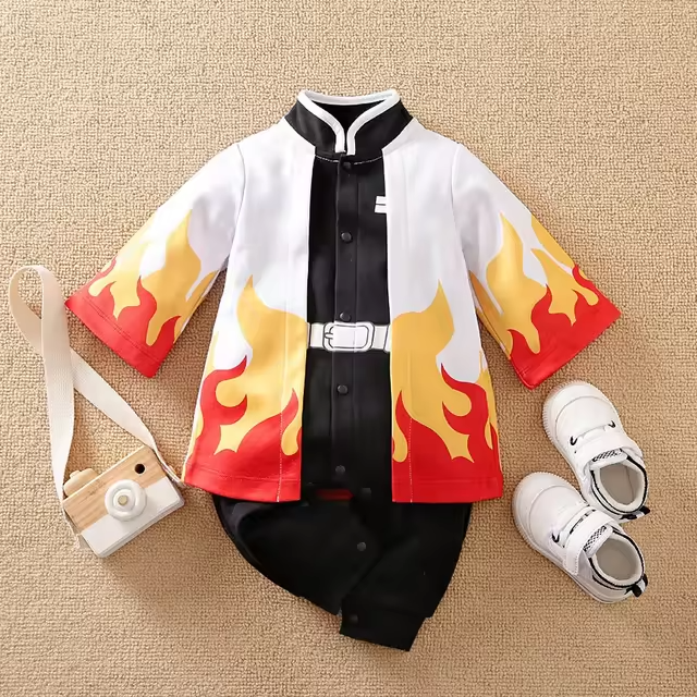 Anime Newborn Baby Jumpsuit