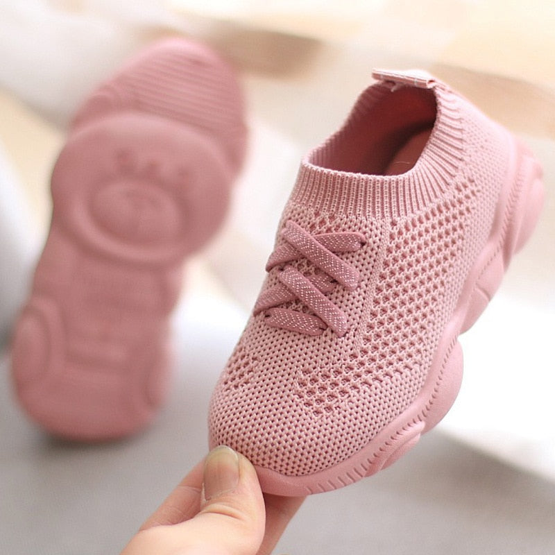 Kids Anti-slip Soft Bottom Sport Sneakers for Boys &amp; Girls