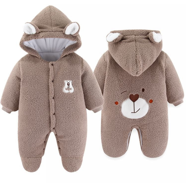 Thickened Newborn Warm Suit Winter Onesie