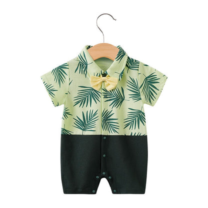 Adorable Cotton Baby Hawaiian Jumpsuit