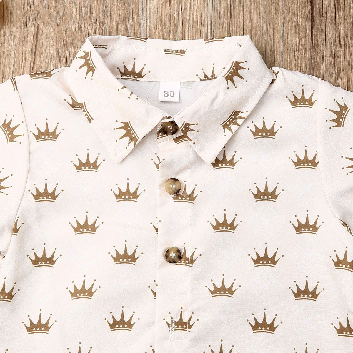 Baby Boys' Summer Gentleman Suit T-Shirt & Shorts