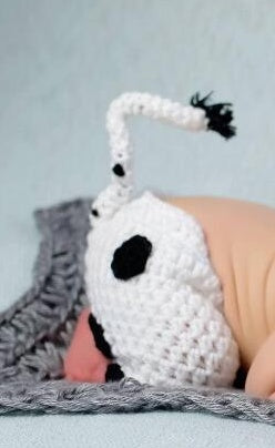 Cow Inspired Baby Clothes + Hat + Pants