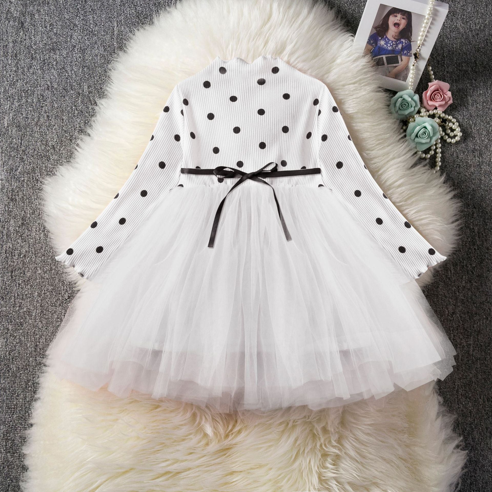 Elegant Baby Girls Tutu Lace Dresses Perfect Gift