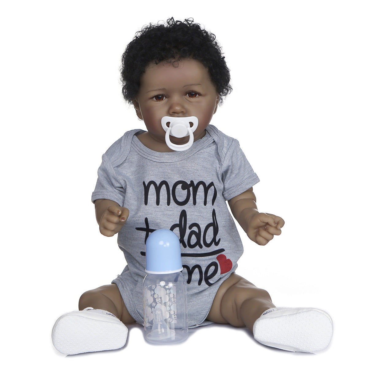 22inch Reborn Toddler Doll Black Saskia Toddler Boy