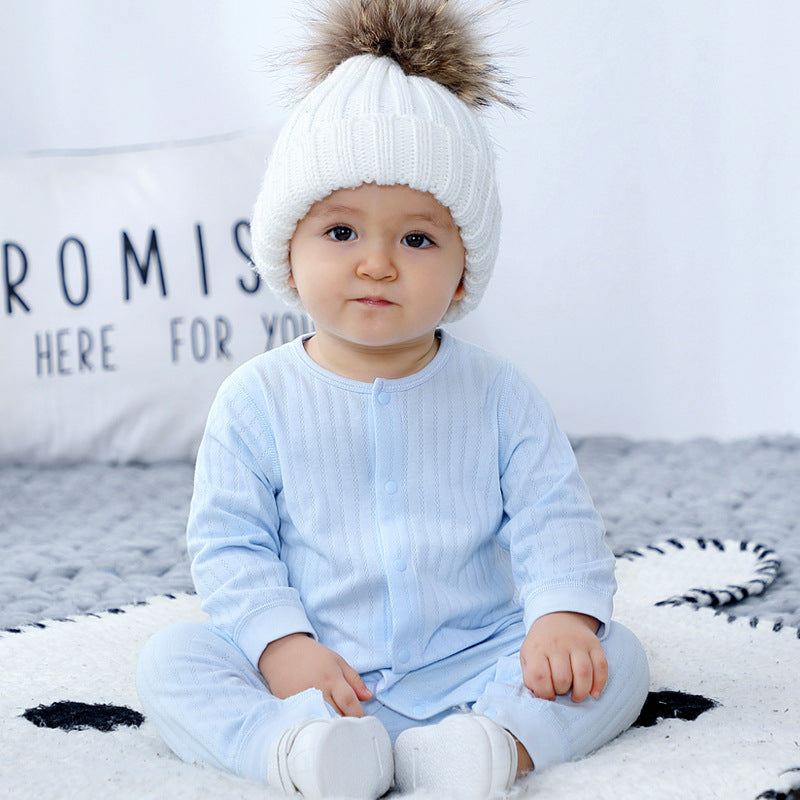 New Autumn Baby Cozy Cotton Jumpsuit