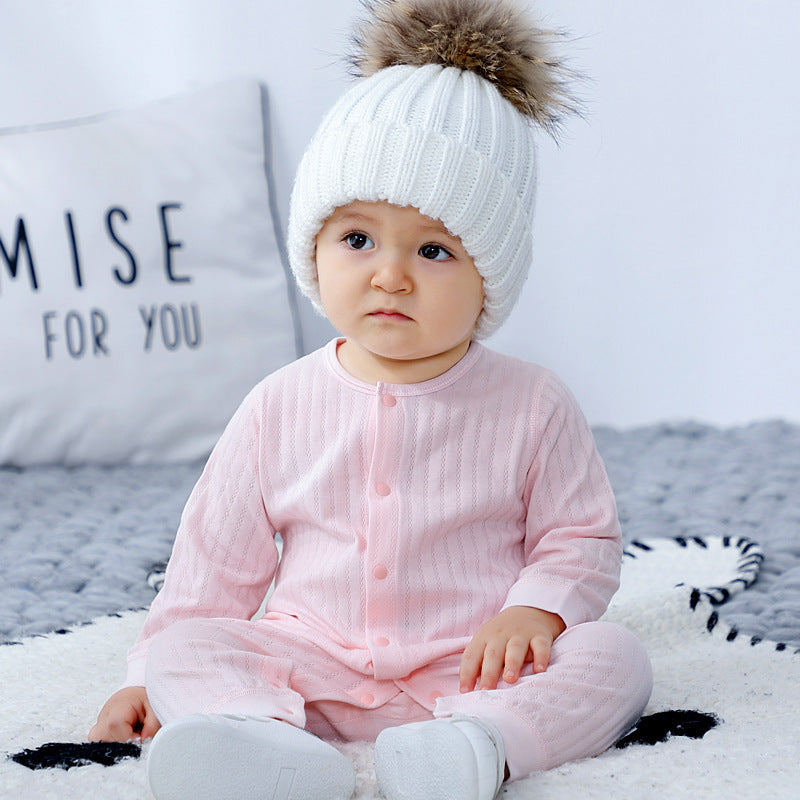 New Autumn Baby Cozy Cotton Jumpsuit