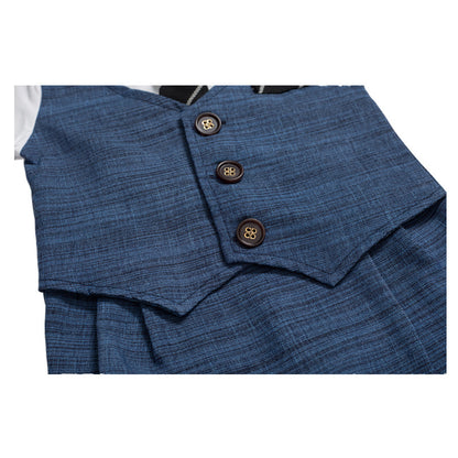 Baby Boys' Gentleman Jumpsuit Stylish Summer Outfit