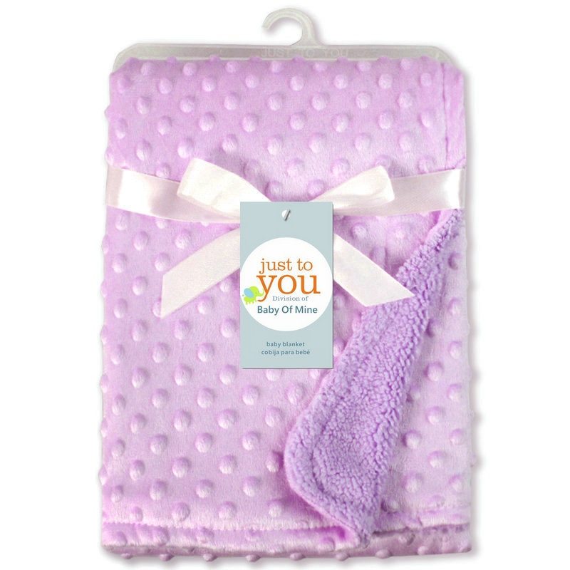 Polar Dot Baby Blanket Soft Newborn Swaddle & Bedding Wrap