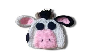 Cow Inspired Baby Clothes + Hat + Pants