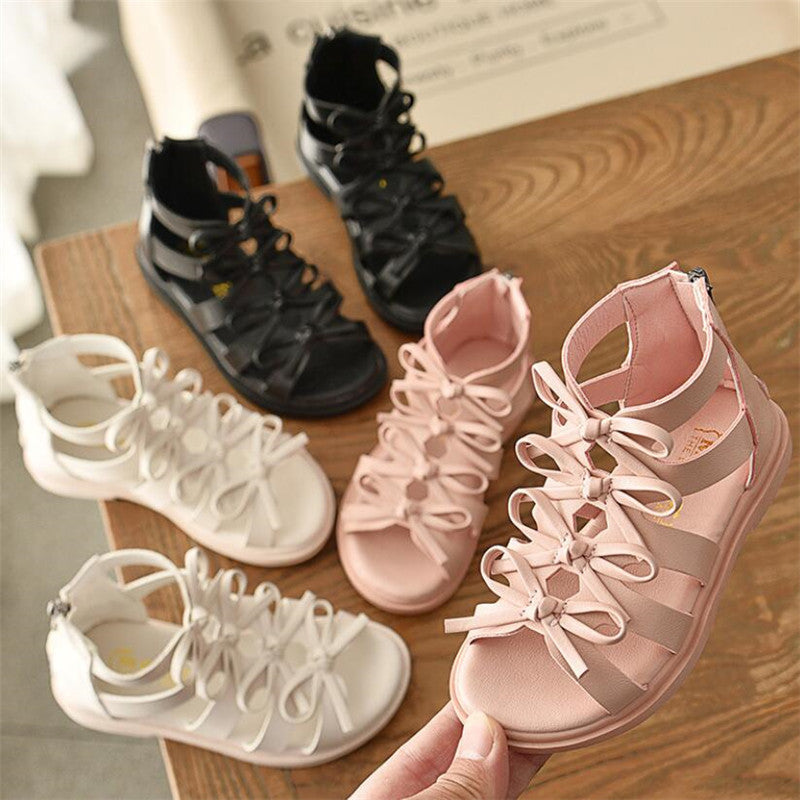 Stylish High-Tops Girls' Roman Gladiator Summer Sandals