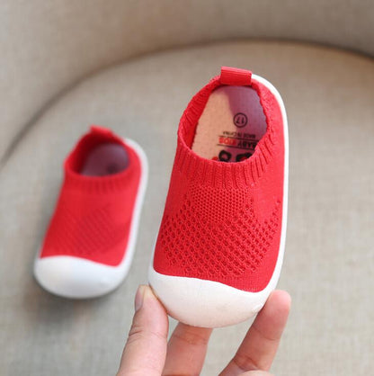 Spring Toddler Mesh Shoes Soft, Non-Slip First Walkers