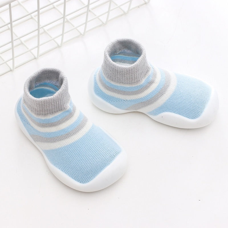 Cotton Rainbow Baby Anti-Slip Socks