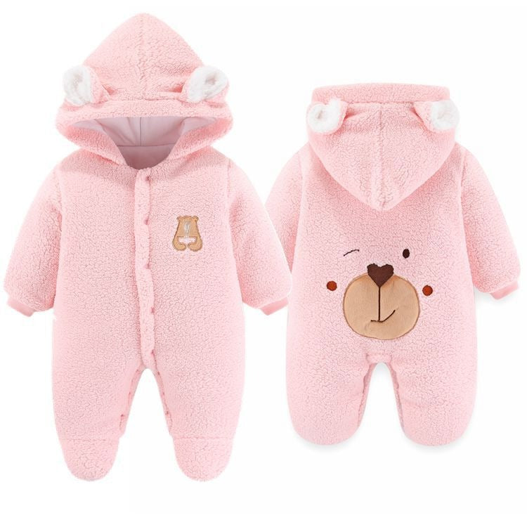 Thickened Newborn Warm Suit Winter Onesie