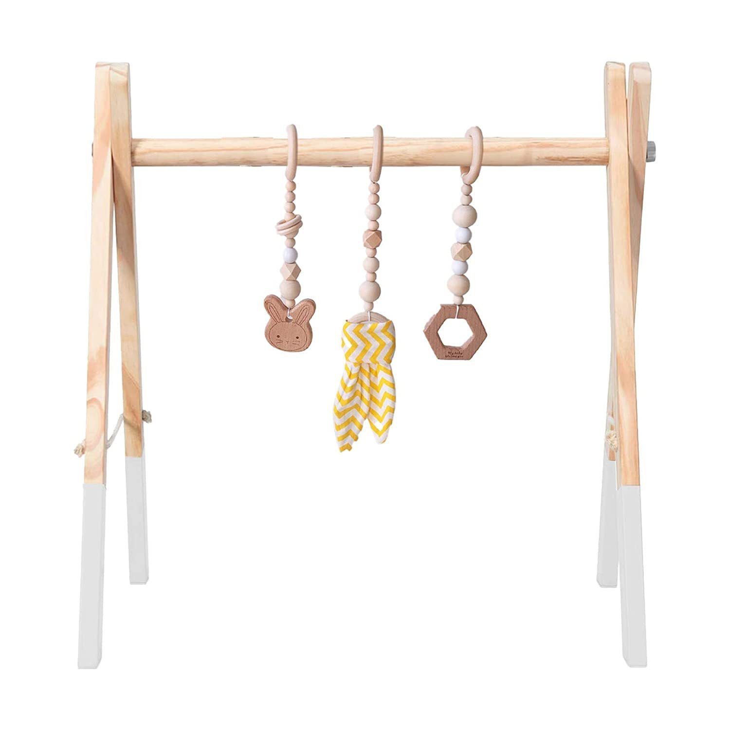 Baby Training Toddler Wooden Fitness Rack