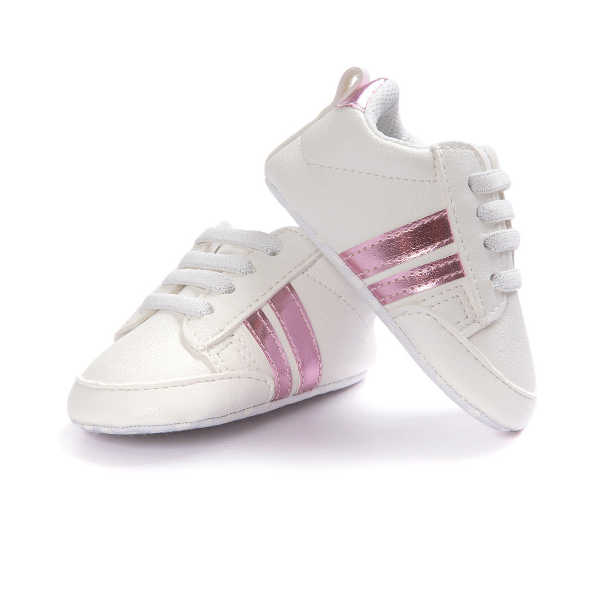 Soft PU Leather Baby Moccasins Non-slip Infant Shoes