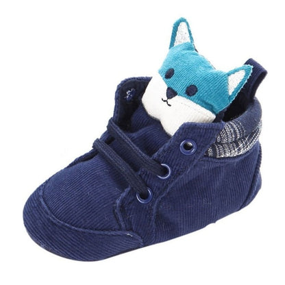 Baby Fox Head First Walker Anti-Slip Sneakers