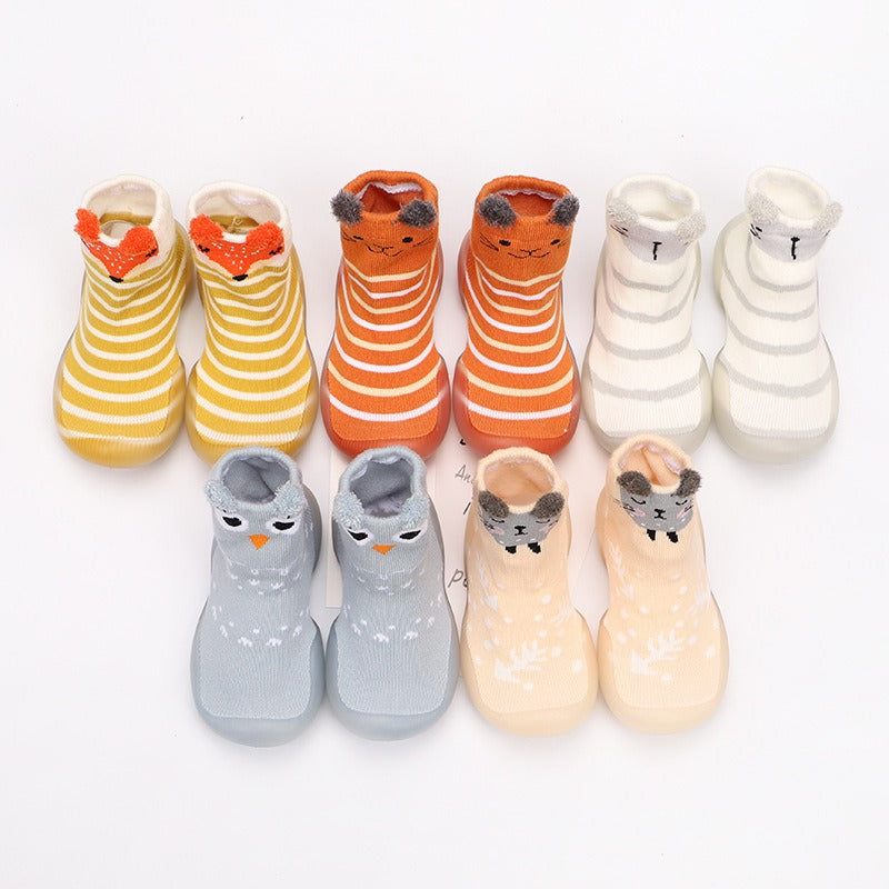 Baby's Cartoon Soft Sole Anti-Slip Knitted Socks
