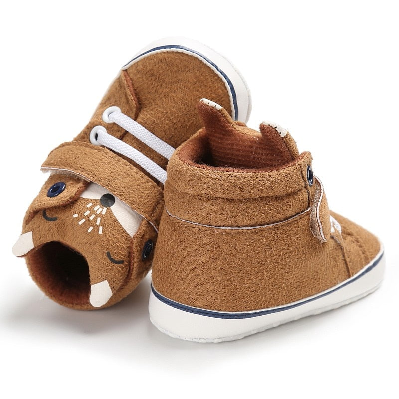 Baby Fox Head First Walker Anti-Slip Sneakers