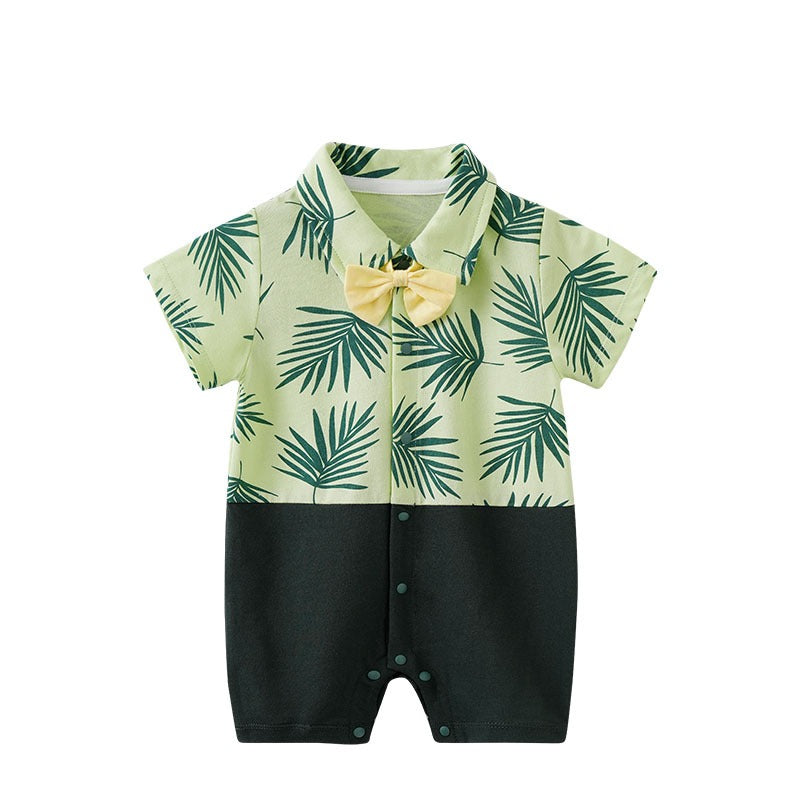 Adorable Cotton Baby Hawaiian Jumpsuit