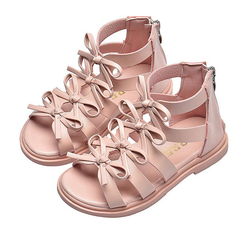 Stylish High-Tops Girls' Roman Gladiator Summer Sandals