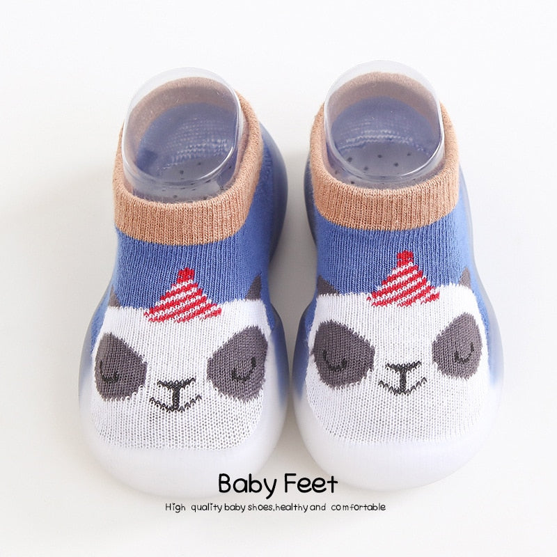 Unisex Baby First Walkers Soft Sole Anti-Slip Shoes