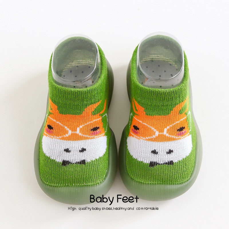 Unisex Baby First Walkers Soft Sole Anti-Slip Shoes