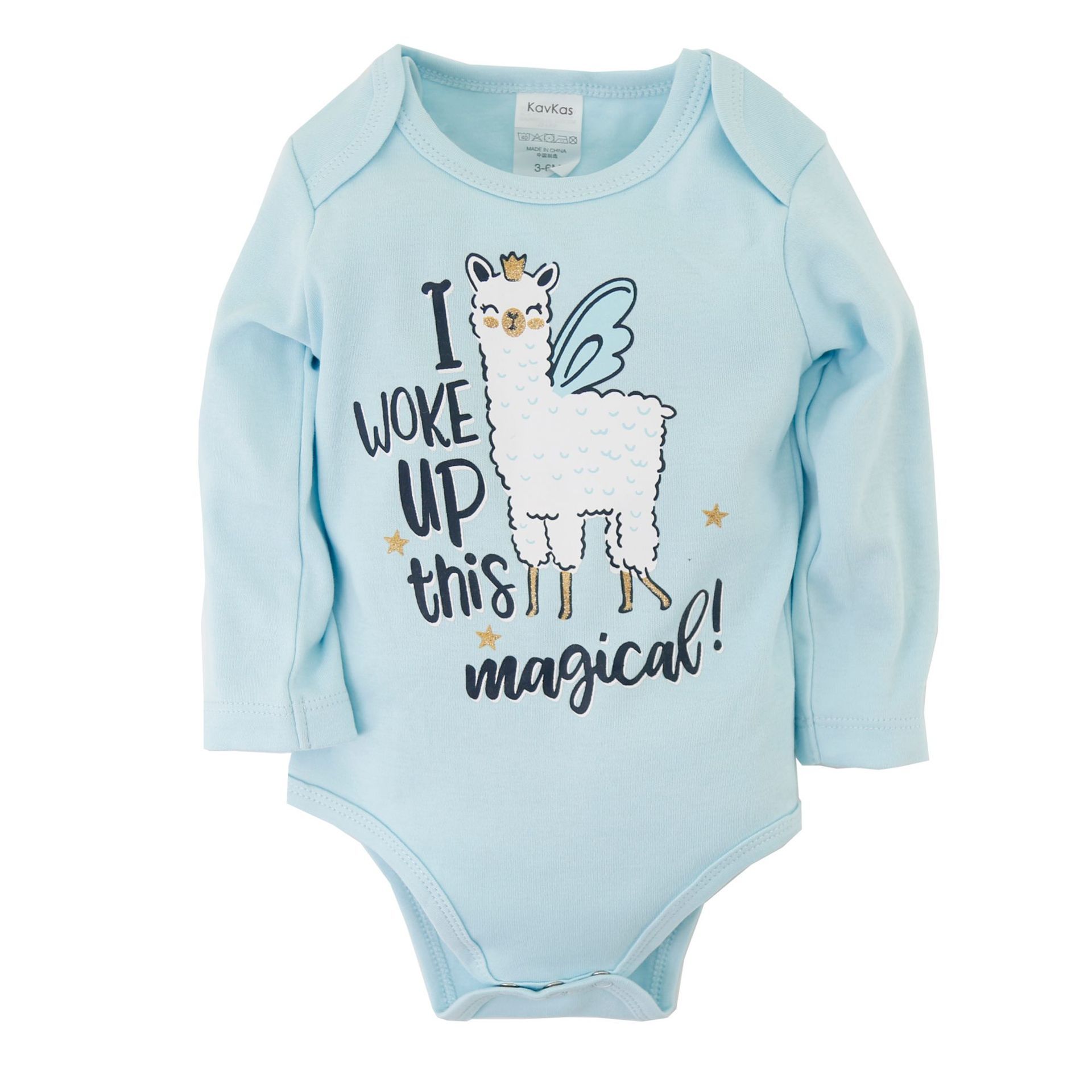 Baby Long-Sleeved Cotton Onesie