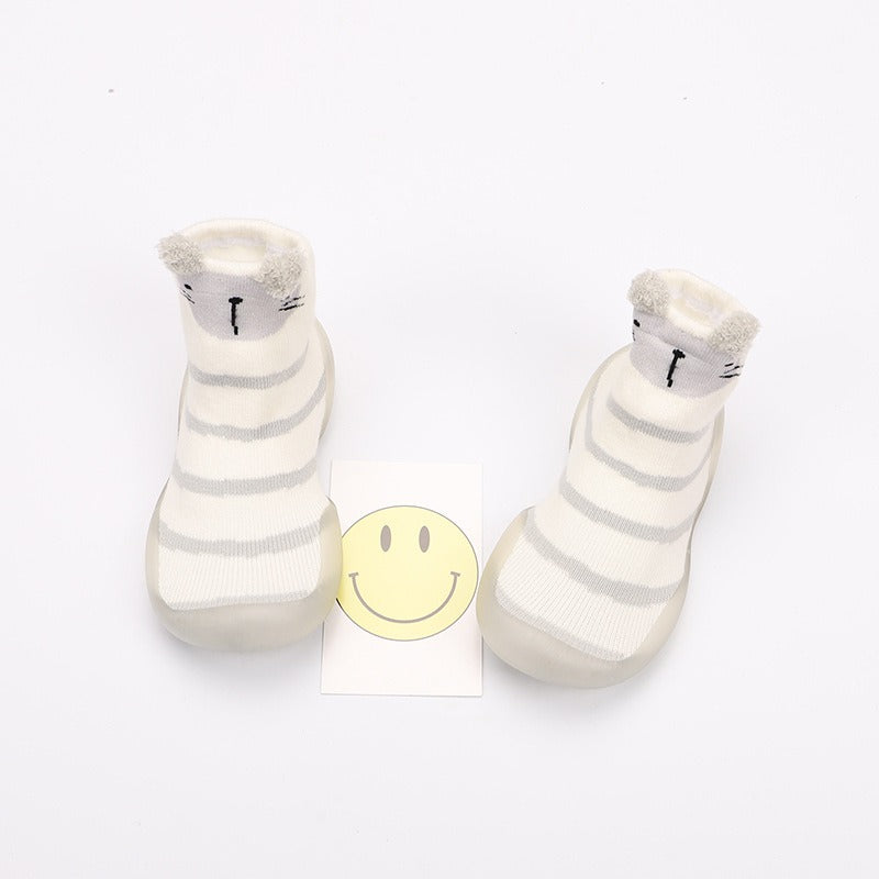 Baby's Cartoon Soft Sole Anti-Slip Knitted Socks