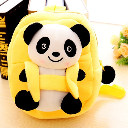 Cartoon Panda Plush Children's School Bag