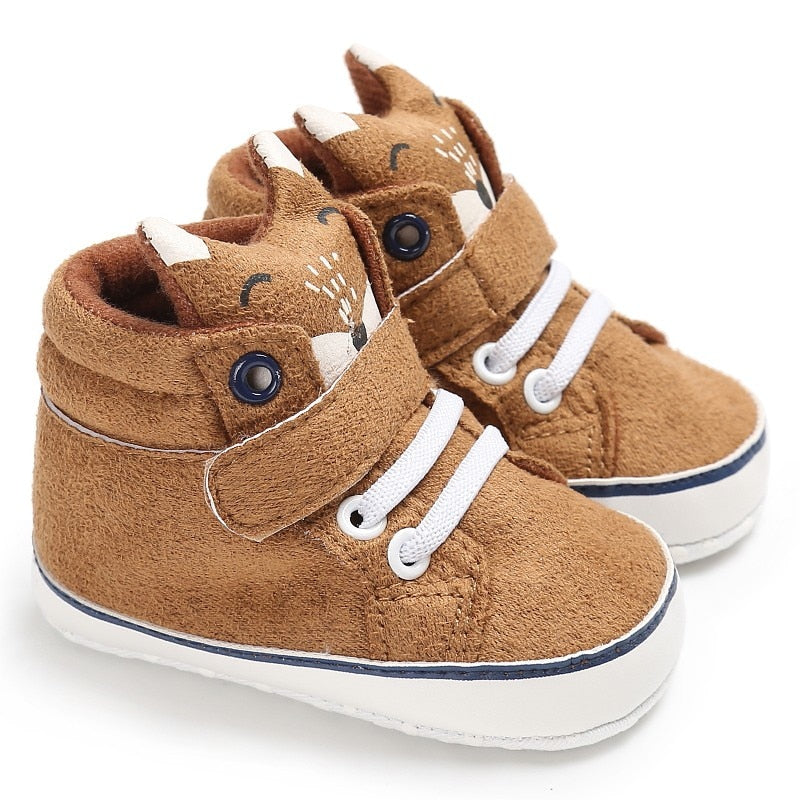 Baby Fox Head First Walker Anti-Slip Sneakers