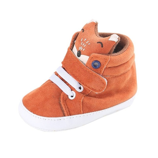Baby Fox Head First Walker Anti-Slip Sneakers