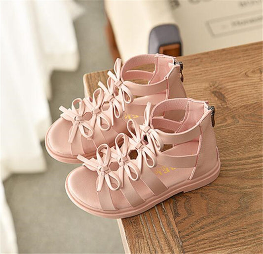 Stylish High-Tops Girls' Roman Gladiator Summer Sandals