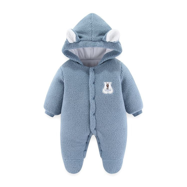 Thickened Newborn Warm Suit Winter Onesie