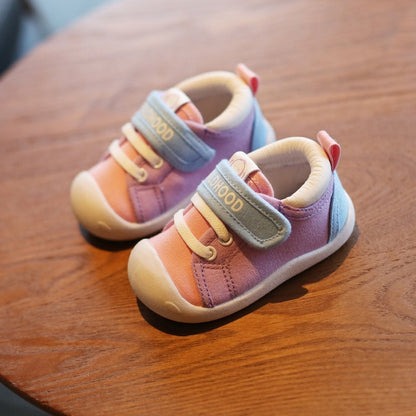 Spring Toddler Canvas Shoes Soft, Non-Slip First Walkers