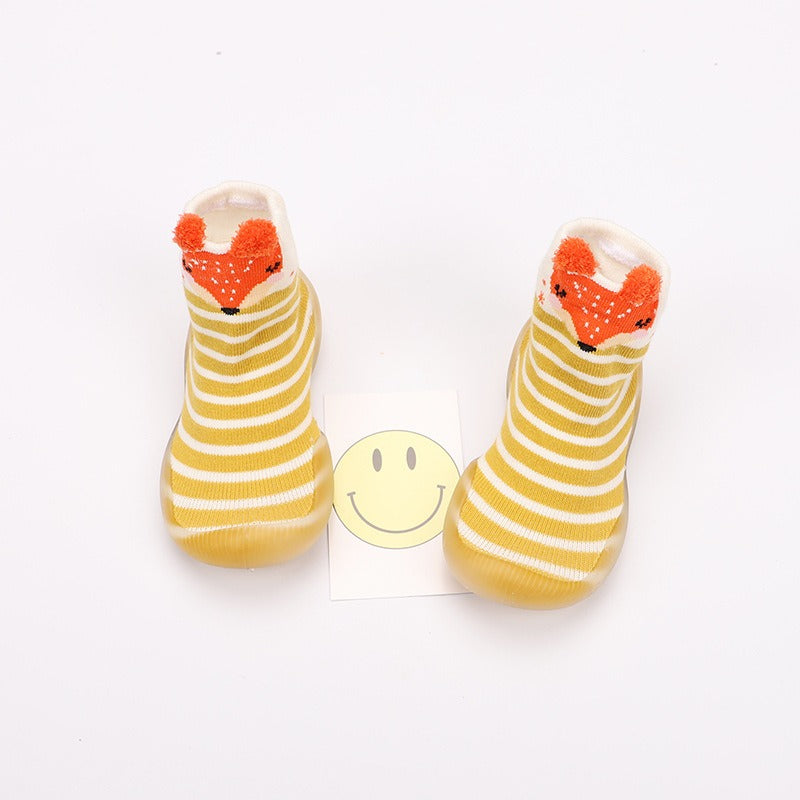Baby's Cartoon Soft Sole Anti-Slip Knitted Socks