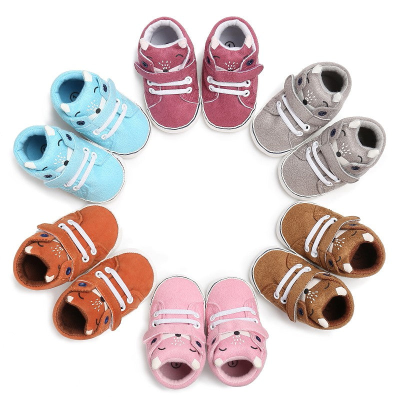 Baby Fox Head First Walker Anti-Slip Sneakers