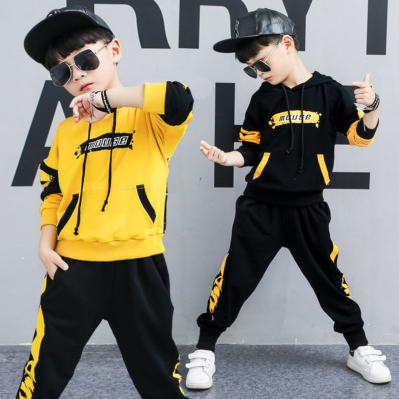 Boys Comfortable Hooded Sports Suit