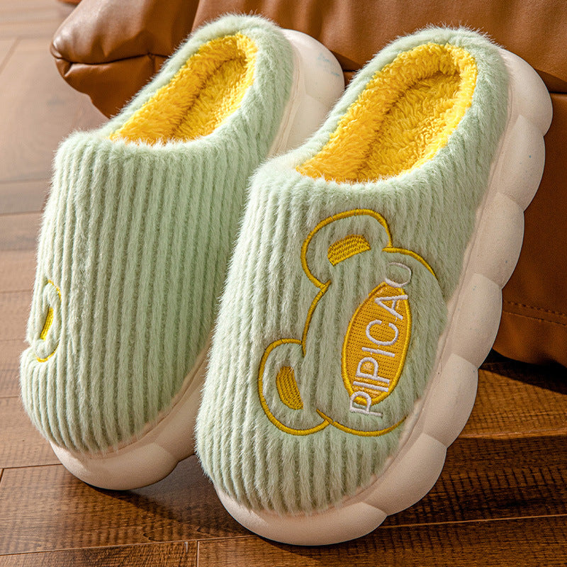 Cozy & Warm Winter Non-Slip Warm Bear Slippers
