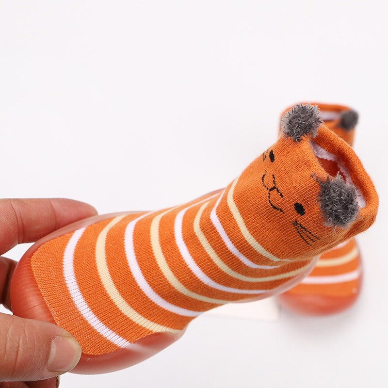 Baby's Cartoon Soft Sole Anti-Slip Knitted Socks