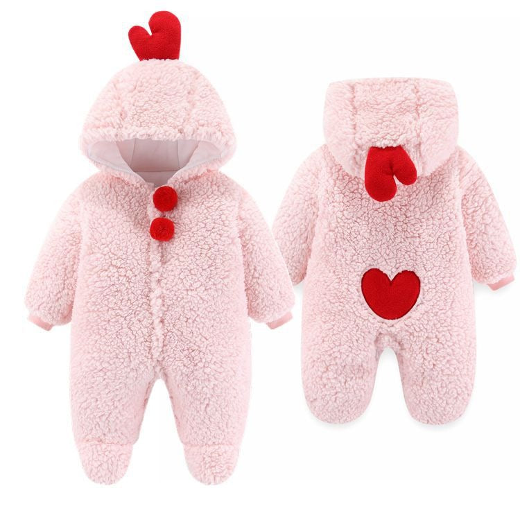 Thickened Newborn Warm Suit Winter Onesie