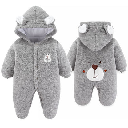 Thickened Newborn Warm Suit Winter Onesie