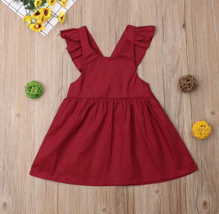 Ruffle Princess Party Dress Summer Outfit for Girls